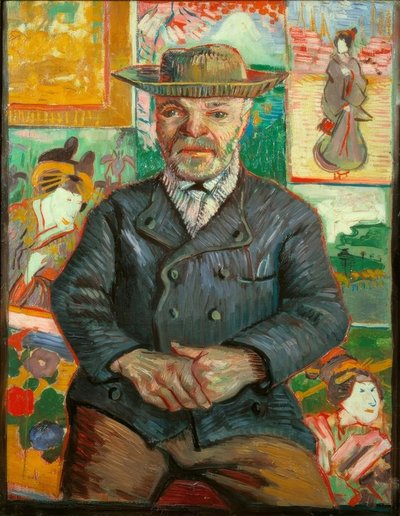 Pere Tanguy portréja alkotó: Vincent van Gogh