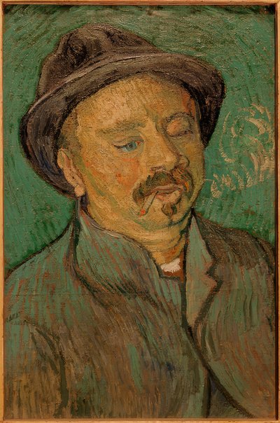 Egy szemű férfi portréja alkotó: Vincent van Gogh