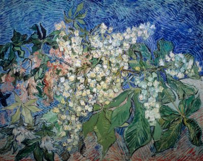 Virágzó gesztenye ágak alkotó: Vincent van Gogh