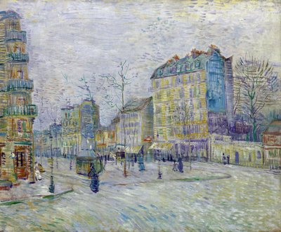 Boulevard de Clichy - Vincent Van Gogh (1853-1890) peinture - Olaj, vászon 1887 - Van Gogh Múzeum, Amszterdam alkotó: Vincent van Gogh