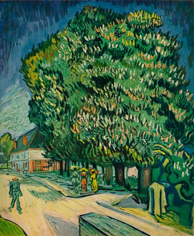 Gesztenyefák virágzásban, 1890 alkotó: Vincent van Gogh