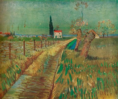 Ház a mezők között, c1890 alkotó: Vincent van Gogh