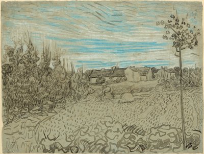 Víkendházak egy nővel a középső földön alkotó: Vincent van Gogh