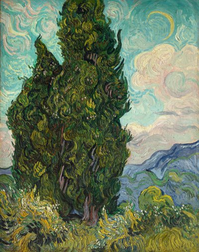 Ciprusok alkotó: Vincent van Gogh