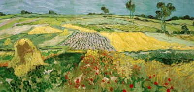 Az Auvers-síkság alkotó: Vincent van Gogh