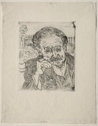 Dr. Gachet, 1890. alkotó: Vincent van Gogh