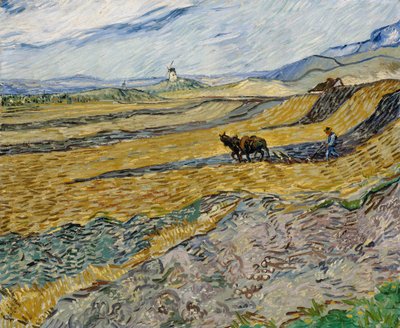 Zárt mező szántóval alkotó: Vincent van Gogh