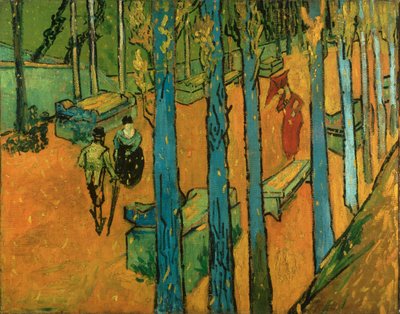 Hulló őszi levelek (Les Alyscamps) alkotó: Vincent van Gogh