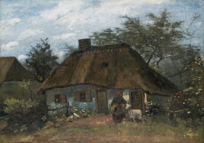 Farmhouse in Nuenen alkotó: Vincent van Gogh
