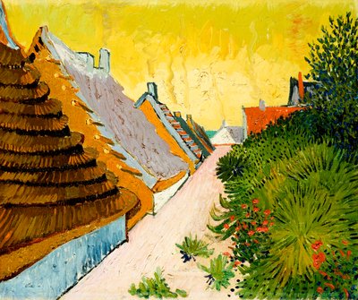Parasztházak Saintes-Maries-ban, 1888. június (olaj, vászon) alkotó: Vincent van Gogh