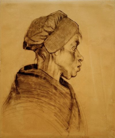 Egy nő feje alkotó: Vincent van Gogh