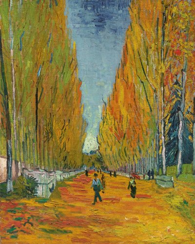 ""Alyscamps sikátora"" Vincent Van Gogh (1853-1890) festménye alkotó: Vincent van Gogh
