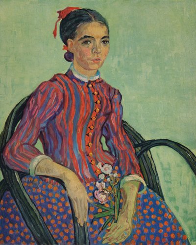 A Mousme, 1888 alkotó: Vincent van Gogh