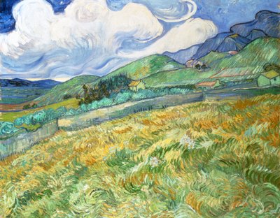 Táj Saint-Remy-ből alkotó: Vincent van Gogh