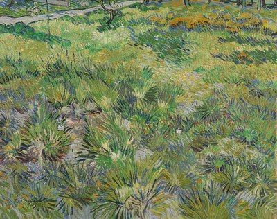 Hosszú fű pillangókkal. 1890 alkotó: Vincent van Gogh