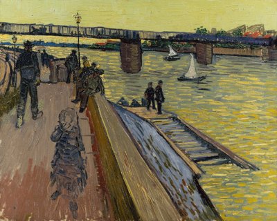 A Trinquetaille-híd Arles-ban alkotó: Vincent van Gogh