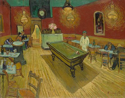A kávé? éjjel (The Night Café?) alkotó: Vincent van Gogh