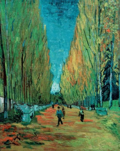 Les Alyscamps alkotó: Vincent van Gogh