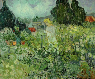 Marguerite Gachet a kertjében alkotó: Vincent van Gogh