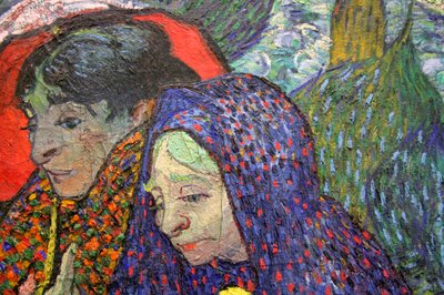 „Az Etten Ladies of Arles kertjének emléke”, 1888 alkotó: Vincent van Gogh