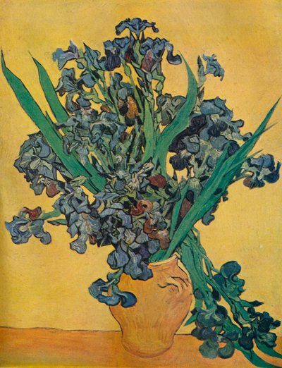 Csendélet: Íriszek, 1890 alkotó: Vincent van Gogh