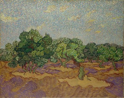 Olajfák alkotó: Vincent van Gogh