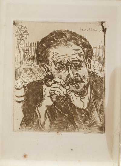 Doktor Gachet portréja alkotó: Vincent van Gogh