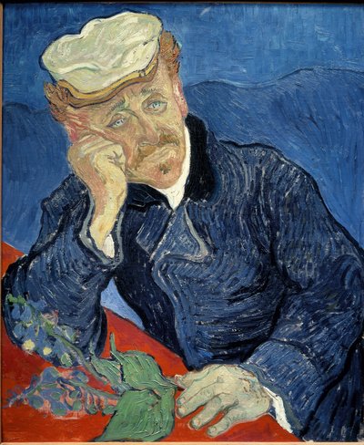 Doktor Paul Gachet portréja - olaj, vászon alkotó: Vincent van Gogh