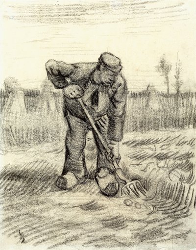 Burgonyagyűjtő, 1885 alkotó: Vincent van Gogh