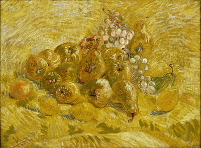 Birs, citrom, körte és szőlő, 1887-1888 alkotó: Vincent van Gogh