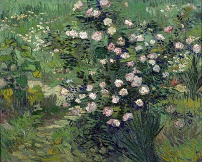 ""Rózsák"" Peinture de Vincent van Gogh (1853-1890) 1889 National Museum of Western Art, Tokió, Japán alkotó: Vincent van Gogh