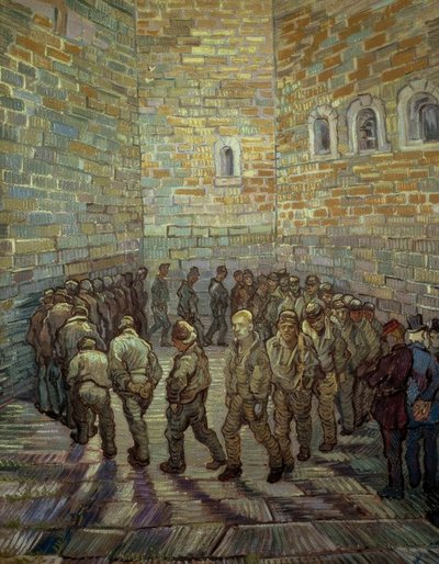 A foglyok köre alkotó: Vincent van Gogh