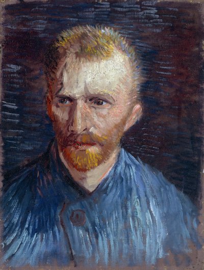Önarckép: Gogh, Vincent, van (1853-1890). Olaj, vászon, mérete: 44,5x33,6 alkotó: Vincent van Gogh