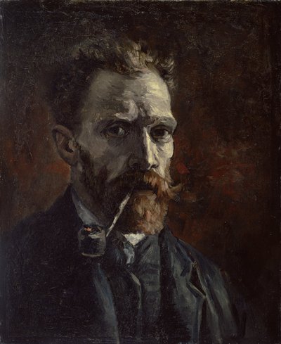 Önarckép pipával alkotó: Vincent van Gogh