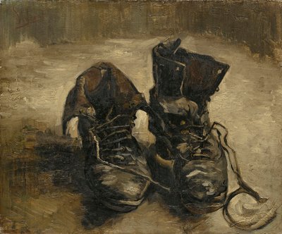 Cipő, 1886 alkotó: Vincent van Gogh