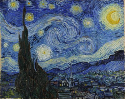 Csillagos éjszaka alkotó: Vincent van Gogh