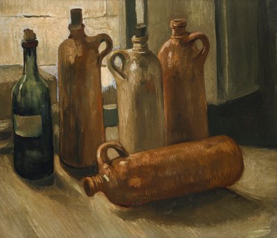 Csendélet öt üveggel alkotó: Vincent van Gogh