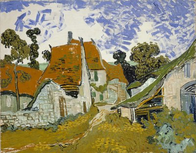 Utca Auvers-sur-Oise-ban alkotó: Vincent van Gogh