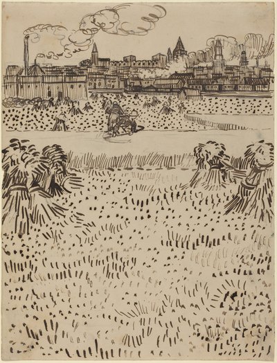 Az aratás alkotó: Vincent van Gogh