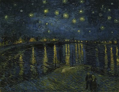 Csillagos éjszaka, 1888 alkotó: Vincent van Gogh