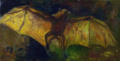 A denevér par Gogh, Vincent, van (1853-1890). Olaj, vászon, mérete: 41,5x79 alkotó: Vincent van Gogh