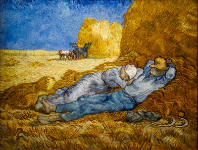A meridiánvonal, más néven a Szieszta alkotó: Vincent van Gogh