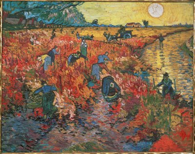 A vörös szőlőskert Arles-ban alkotó: Vincent van Gogh