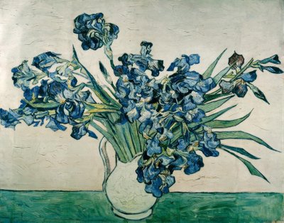 Váza íriszekkel alkotó: Vincent van Gogh