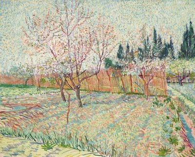 Gyümölcsöskert ciprusokkal alkotó: Vincent van Gogh