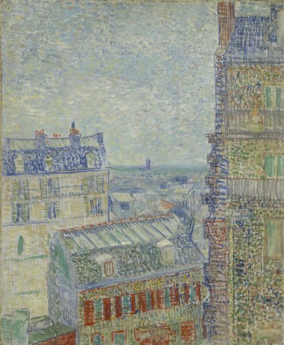 Kilátás Theo lakásából alkotó: Vincent van Gogh