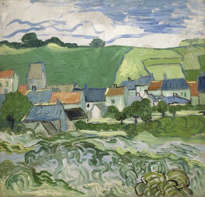 Auvers látképe alkotó: Vincent van Gogh