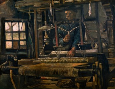 Weber am Webstuhl alkotó: Vincent van Gogh