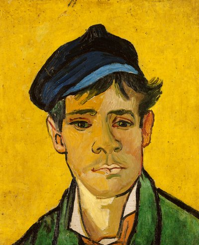 Kalapos fiatalember, 1888 alkotó: Vincent van Gogh