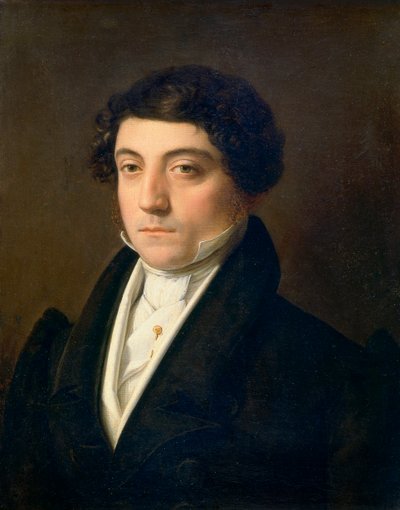 Gioacchino Rossini portréja 1830 (1792-1868) alkotó: Vincenzo Camuccini